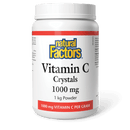 Natural Factors Vitamin C Crystals 1000 mg 1kg - Five Natural