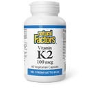 Natural Factors Vitamin K2 100 mcg 60 Veg Capsules - Five Natural