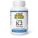 Natural Factors Vitamin K2 120 mcg 60 Veg Capsules - Five Natural