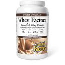 Natural Factors Whey Factors Grass Fed Whey Protein Double Chocolate 1kg - Five Natural