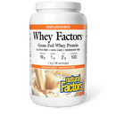 Natural Factors Whey Factors Grass Fed Whey Protein Unflavoured 1kg - Five Natural