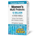 Natural Factors Women’s Multi Probiotic 12 Billion Live Probiotic Cultures 60 Veg Capsules - Five Natural