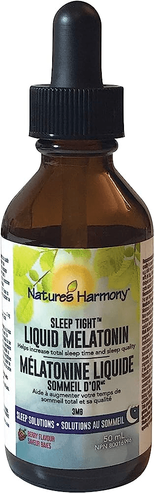 Nature's Harmony Sleep Tight Melatonin Liquid 50ml - Five Natural