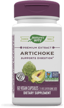 Nature's Way Artichoke 60 Veg Capsules - Five Natural