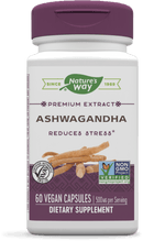 Nature's Way Ashwagandha 60 Veg Capsules - Five Natural