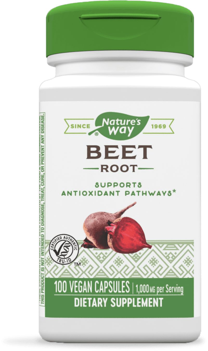 Nature's Way Beet Root 100 Veg Capsules - Five Natural