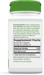 Nature's Way Black Walnut Hulls 100 Veg Capsules - Five Natural