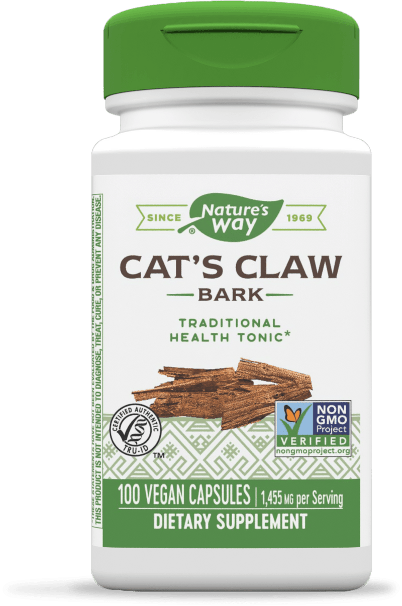 Nature's Way Cat's Claw 100 Veg Capsules - Five Natural