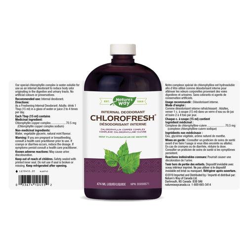 Nature's Way Chlorofresh (Mint) 474mL - Five Natural