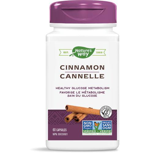 Nature's Way Cinnamon 60 Veg Capsules - Five Natural