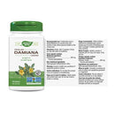 Nature's Way Damiana Leaves 100 Veg Capsules - Five Natural