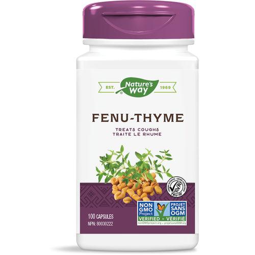 Nature's Way Fenu-Thyme 100 Capsules - Five Natural
