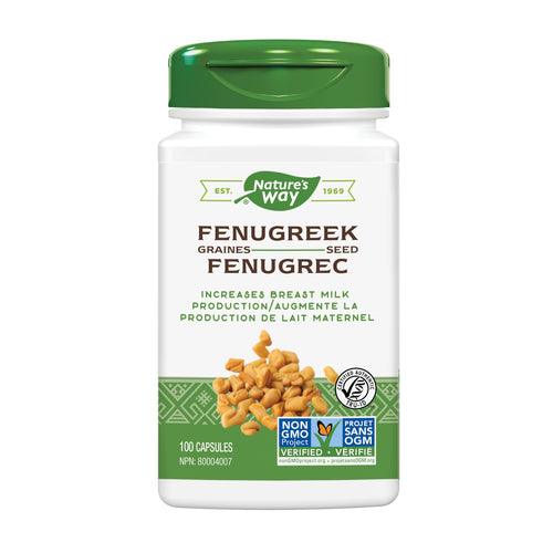 Nature's Way Fenugreek Seed 100 Capsules - Five Natural
