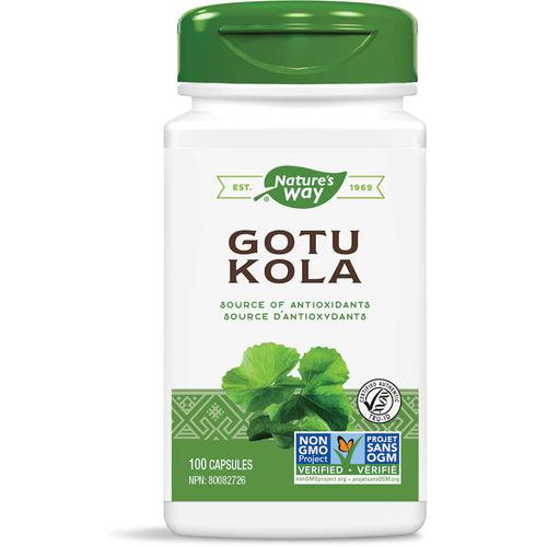 Nature's Way Gotu Kola 100 Capsules - Five Natural