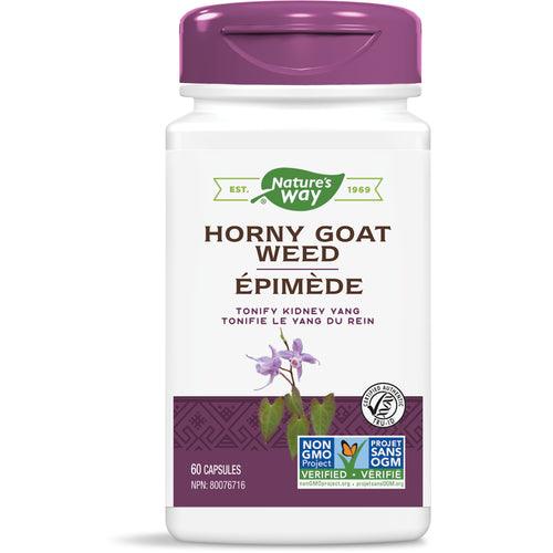 Nature's Way Horny Goat Weed 60 Veg Capsules - Five Natural