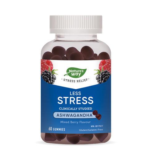 Nature's Way Less Stress Gummies 60 Gummies - Five Natural