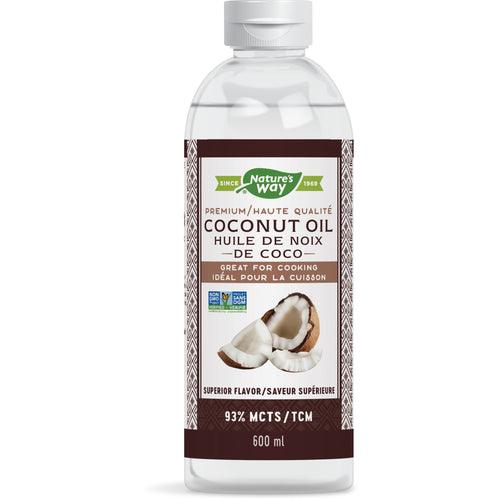 Nature's Way Liquid Coconut Oil 600mL - Five Natural