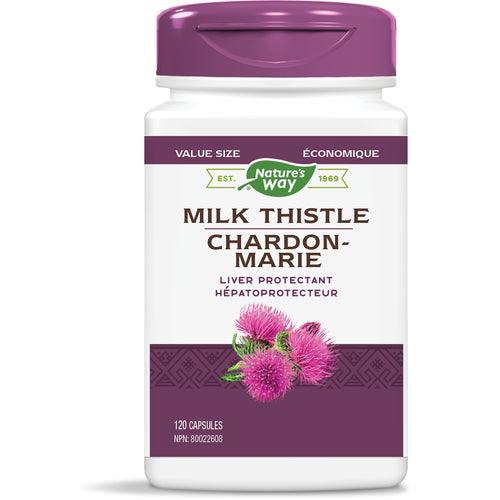 Nature's Way Milk Thistle 120 Capsules - Five Natural
