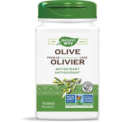 Nature's Way Olive Leaf 100 Capsules - Five Natural