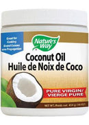 Nature's Way Organic Coconut Oil Virgin 454g - Five Natural