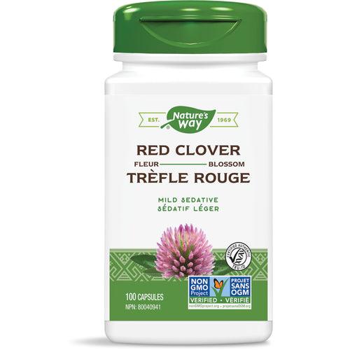 Nature's Way Red Clover Blossom 100 Capsules - Five Natural