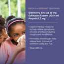 Nature's Way Sambucus Elderberry Kids Cold & Flu Syrup 120mL - Five Natural