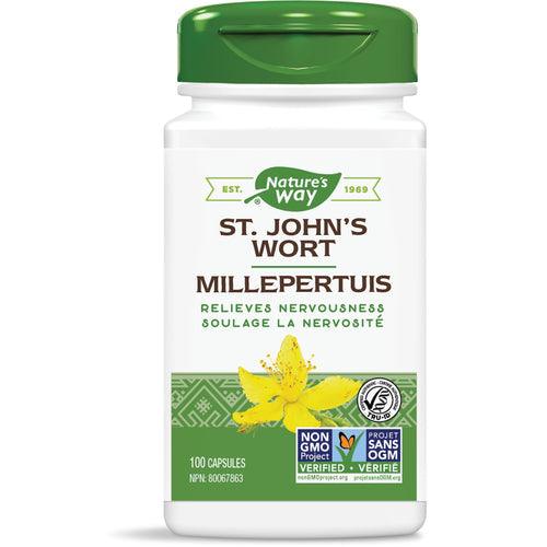 Nature's Way St. John's Wort 100 Capsules - Five Natural