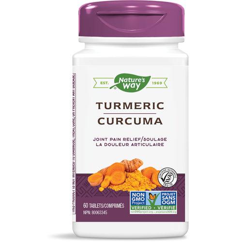 Nature's Way Turmeric 60 Tablets - Five Natural