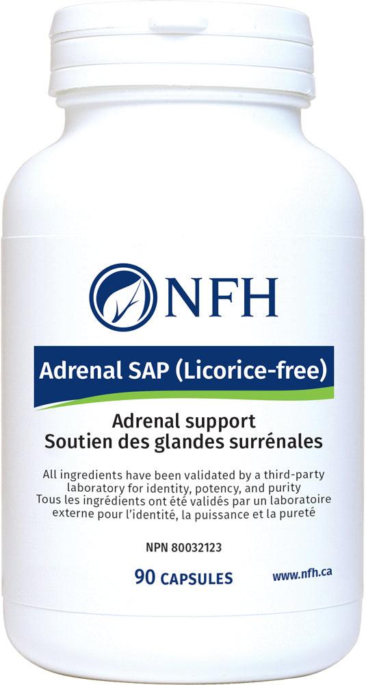 NFH Adrenal SAP Licorice Free 90 Capsules - Five Natural
