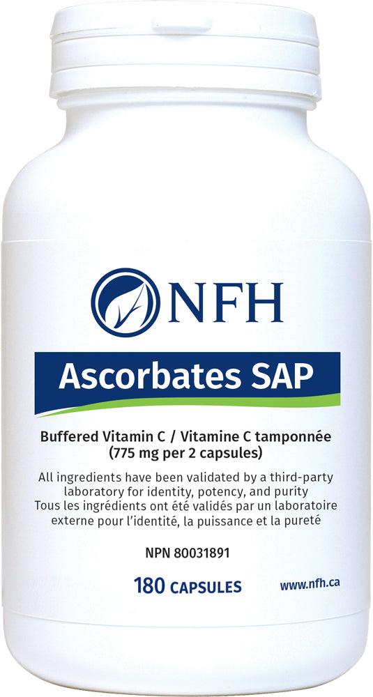 NFH Ascorbates SAP 180 Capsules - Five Natural