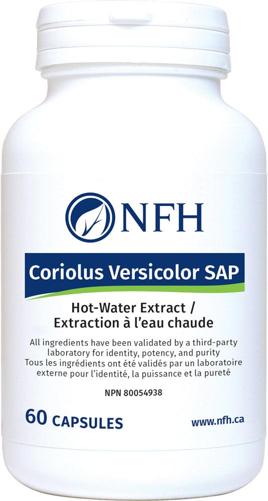 NFH Coriolus Versicolor SAP 60 Capsules - Five Natural