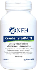 NFH Cranberry SAP-UTI 60 Capsules - Five Natural
