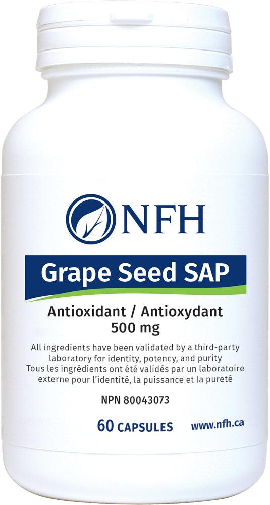 NFH Grape Seed SAP 60 Capsules - Five Natural