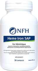 NFH Heme Iron SAP 30 Capsules - Five Natural