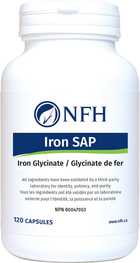 NFH Iron SAP 120 Capsules - Five Natural