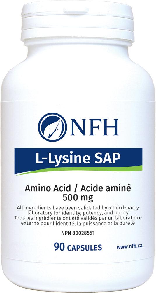 NFH L-Lysine SAP 90 Capsules - Five Natural