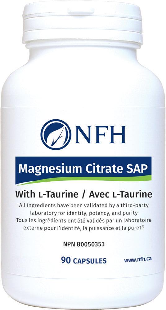 NFH Magnesium Citrate SAP 90 Capsules - Five Natural