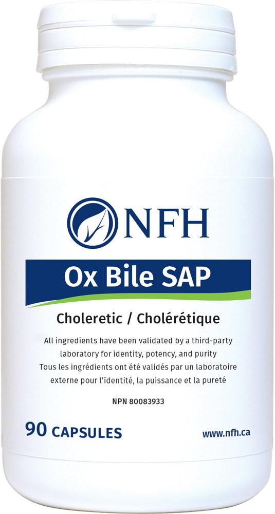 NFH Ox Bile SAP 90 Capsules - Five Natural