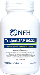 NFH Trident SAP 66:33 Natural Lemon Flavour 60 Softgels - Five Natural