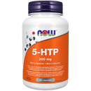 NOW 5-HTP 200mg + Tyrosine 60 Capsules - Five Natural