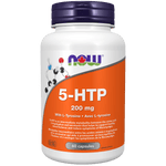 NOW 5-HTP 200mg + Tyrosine 60 Capsules - Five Natural