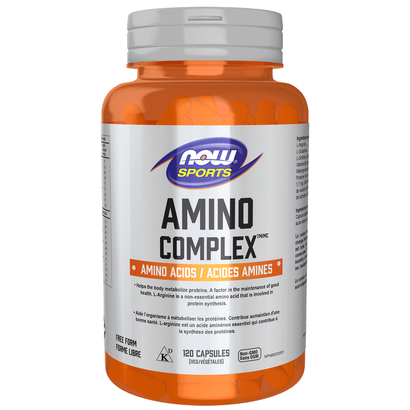 NOW Amino Complex 120 Capsules - Five Natural