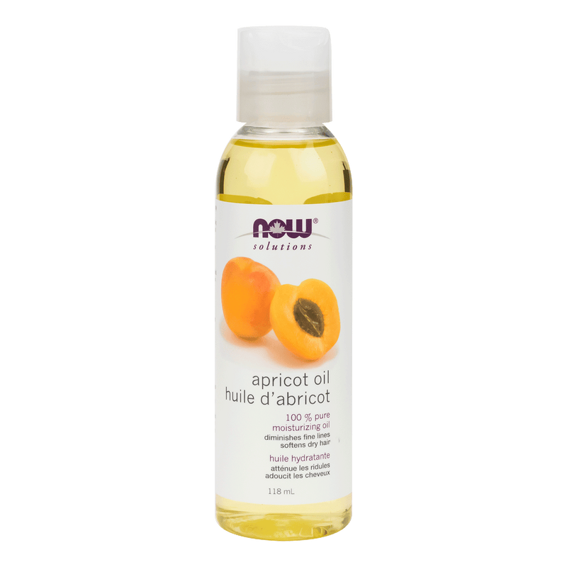 NOW Apricot Kernel Oil 118mL - Five Natural