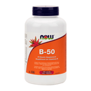 NOW B-50 Complex 250 Veg Capsules - Five Natural