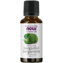 NOW Bergamot Oil (Citrus bergamia)30mL - Five Natural