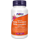 NOW Beta Carotene 25,000 IU 90 Softgels - Five Natural