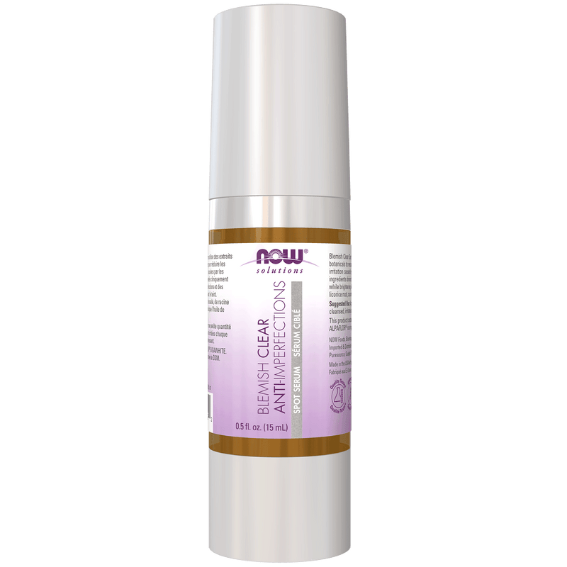 NOW Blemish Clear Spot Serum 15mL - Five Natural