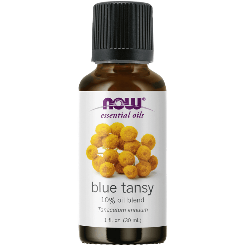 NOW Blue Tansy Oil 10% (Tanacetum Annuum) 30mL - Five Natural