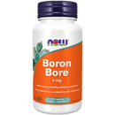 NOW Boron (Glycinate) 3mg 100 Veg Capsules - Five Natural