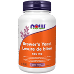 NOW Brewer's Yeast 650mg 200 Tablets - Five Natural